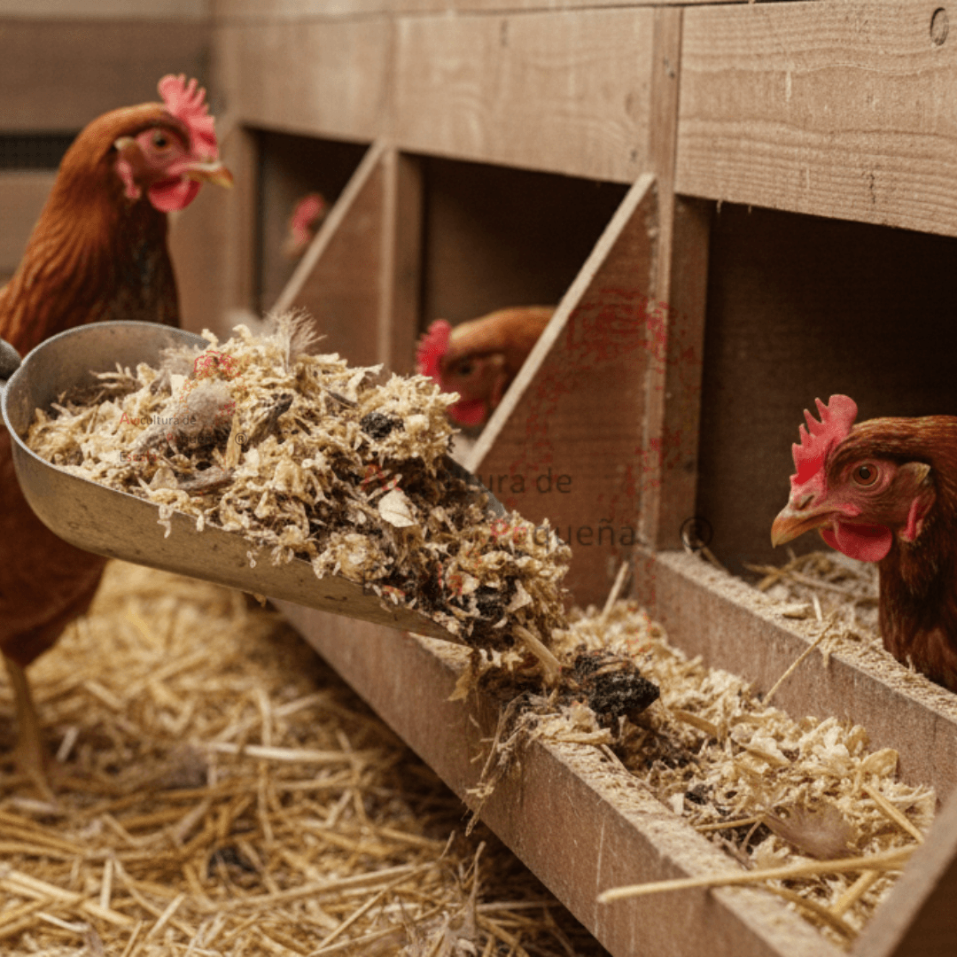 Adiós Huevos Sucios: El Mejor Sustrato para Nidos de Gallina